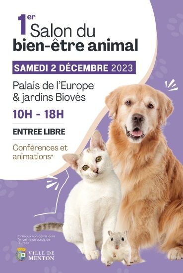 Domani a Mentone il 1° salone del Benessere Animale Domani a Mentone il 1° salone del Benessere Animale