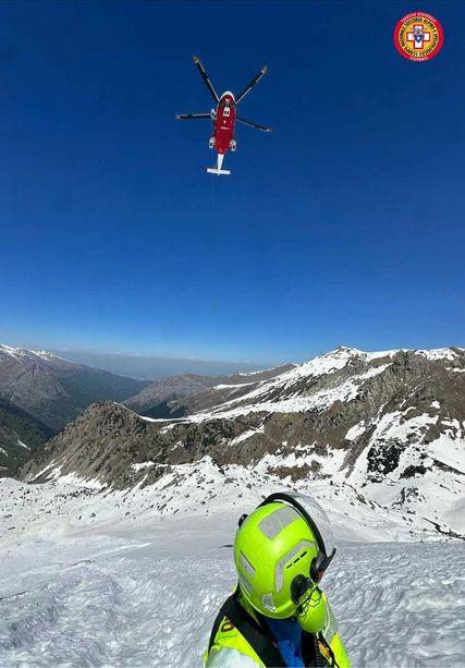 Chiusa di Pesio, scialpinista precipita per 150 metri sul Canale dei Genovesi