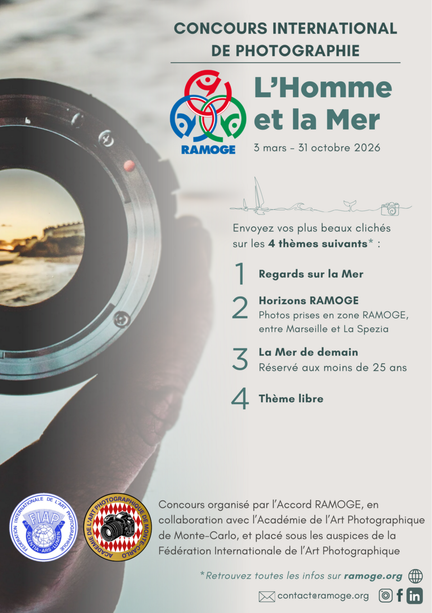Concorso Internazionale di Fotografia “RAMOGE – L’Uomo e il Mare”: Fotografi di Tutto il Mondo Invitati a Raccontare il Legame tra l’Uomo e il Mediterraneo