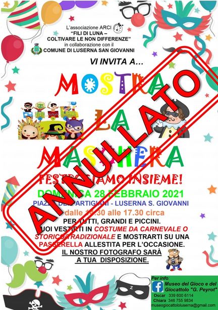 Niente passerella per Mary Poppins e Maria Montessori: non si farà il carnevale statico di Luserna San Giovanni Niente passerella per Mary Poppins e Maria Montessori: non si farà il carnevale statico di Luserna San Giovanni
