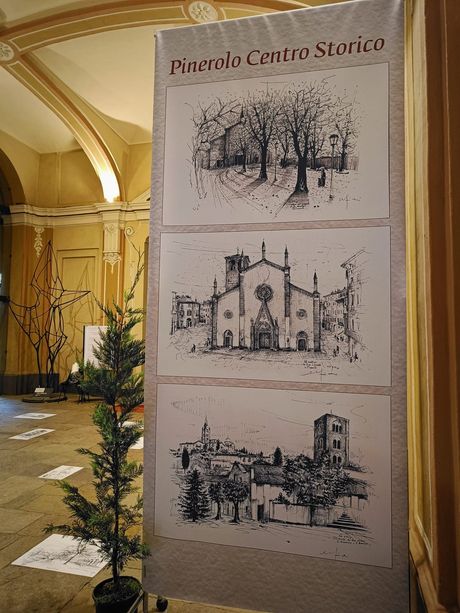 L’amore e la creatività per il territorio di Ezio Giaj esposta a Pinerolo