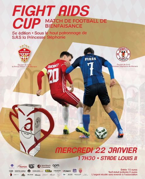 Fights Aids Monaco festeggia la sua quinta edizione dedicata a Jean Petit Fights Aids Monaco festeggia la sua quinta edizione dedicata a Jean Petit