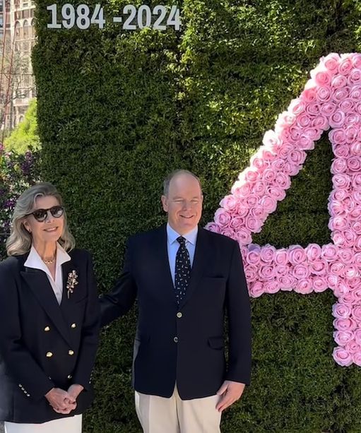 Monaco, il Rosero Princesse Grace compie 40 anni: le immagini delle celebrazioni