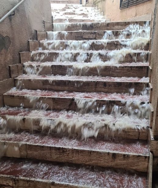 Maltempo sulla nostra provincia: 100 mm di pioggia nell'entroterra ma la perturbazione si sta esaurendo