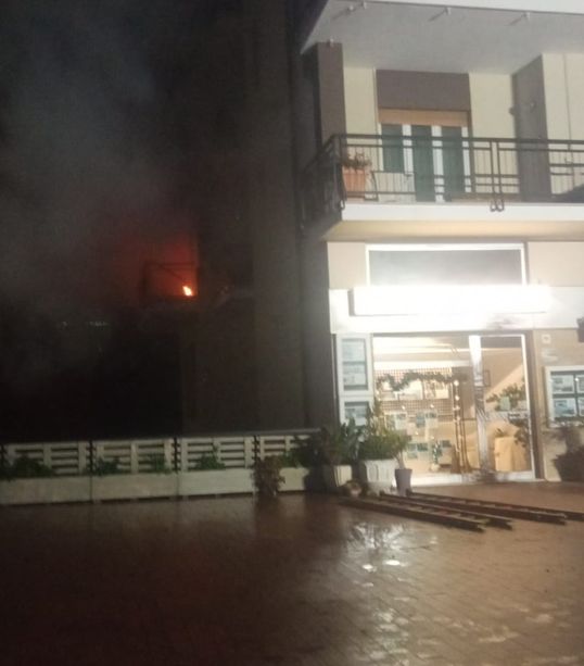 Appartamento va a fuoco ad Andora: due morti Appartamento va a fuoco ad Andora: due morti