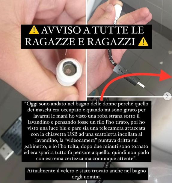 Savona, "Videocamera nascosta nei bagni del Campus universitario": la denuncia via social Savona, "Videocamera nascosta nei bagni del Campus universitario": la denuncia via social