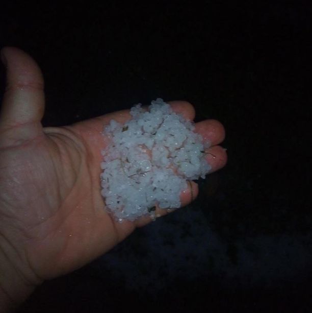 Maltempo su Astigiano, grandinate nella zona tra San Damiano e San Martino Alfieri [VIDEO]