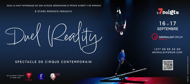 Monaco, grande anteprima europea e americana dello spettacolo circense Dual Reality