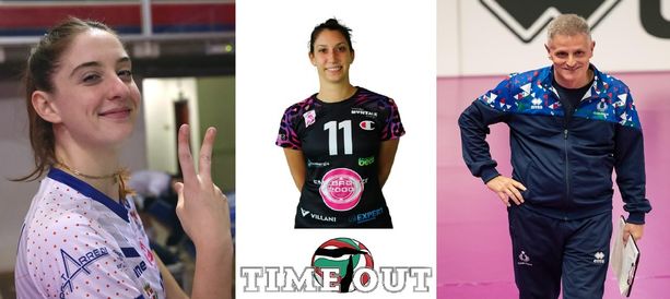 Volley Femminile: questa sera alle 21 non perdete il quarto appuntamento con “Time Out”. Ospiti Marco Mencarelli, Giulia Visintini e Chiara Ripalbelli Volley Femminile: questa sera alle 21 non perdete il quarto appuntamento con “Time Out”. Ospiti Marco Mencarelli, Giulia Visintini e Chiara Ripalbelli