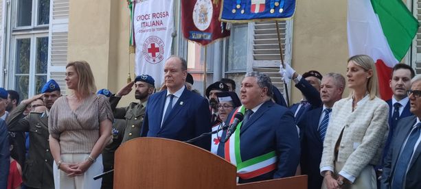 Pianezza in festa per la visita del Principe Alberto II di Monaco: &quot;Mi sento come a casa&quot; [FOTO e VIDEO]