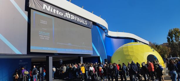 Torino scende a rete per farsi trovare pronta: le Atp Finals portano sempre più turisti stranieri in città