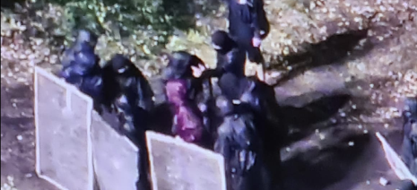 Scontri No Tav-forze dell'ordine, ferito un agente della Digos