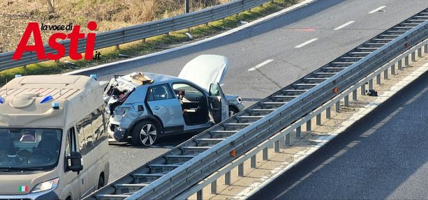 Traffico in tilt sulla tangenziale di Asti: incidente alla Boana [FOTO]