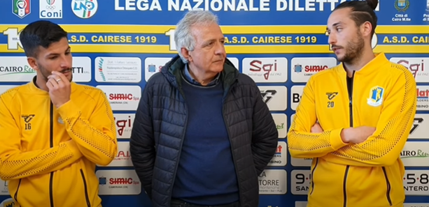 Calcio, Eccellenza. Cairese fiduciosa dopo il poker all'Imperia. Sassari e Zunino in coro: "Vogliamo raggiungere il miglior piazzamento possibile" (VIDEO)