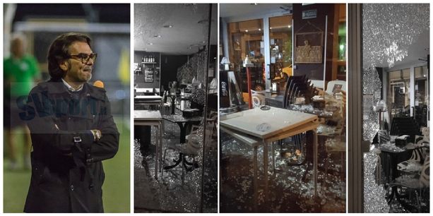 Vandalizzato il bar di mister Fabrizio Monte, ritrovo degli sportivi savonesi: "Zona non tutelata, questo fa davvero male"