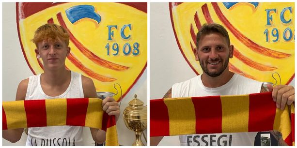 Calciomercato, Finale. Due nuovi arrivi in giallorosso, sono Antonio Esposito e Vittorio Brollo Calciomercato, Finale. Due nuovi arrivi in giallorosso, sono Antonio Esposito e Vittorio Brollo