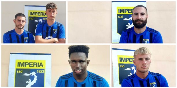 Calciomercato. Imperia. Altra rafficona di arrivi: Ventre, Biffi, Sylla, Leo e Varaldo