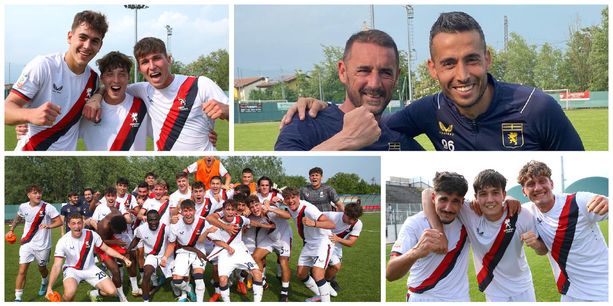 Calcio, anche il Genoa "dei savonesi" festeggia una promozione: la Primavera torna nella sua "Serie A"