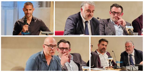 Calcio, Albenga. Presentata la nuova società e mister Fossati. E' la Dcn Group l'azienda controllante (FOTO) Calcio, Albenga. Presentata la nuova società e mister Fossati. E' la Dcn Group l'azienda controllante (FOTO)