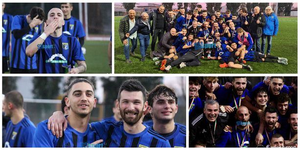 Calcio. L'Imperia vince la Coppa Italia d'Eccellenza. Le foto e i video della festa nerazzurra
