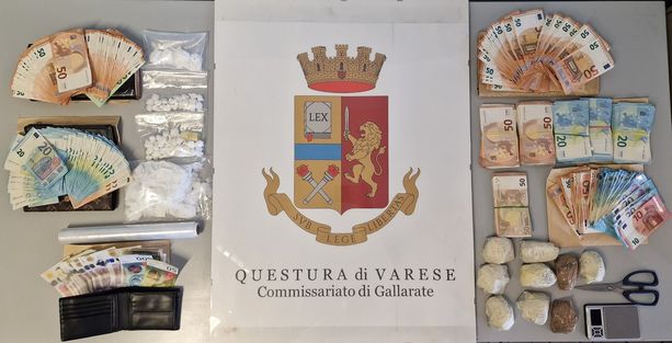 Consegnavano la droga a domicilio. Arrestati a Gallarate due fratelli albanesi Consegnavano la droga a domicilio. Arrestati a Gallarate due fratelli albanesi