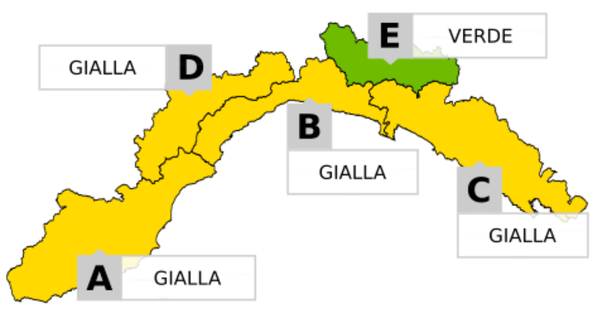Calcio dilettantistico. L'allerta è gialla, confermato l'intero programma domenicale