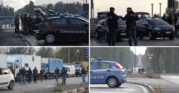 Gli &quot;zombie&quot; lasciano il rave party di Stupinigi: migliaia di identificati da polizia e carabinieri [VIDEO e FOTO]