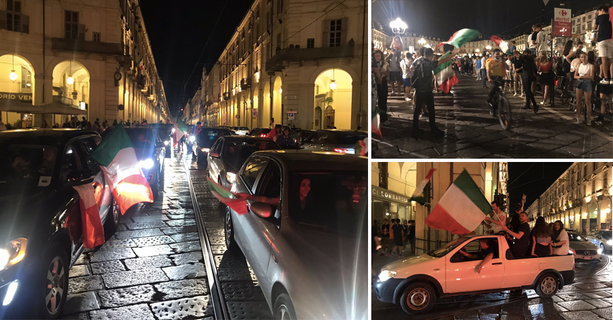 Finale degli Europei di calcio: è conto alla rovescia. Limiti ai locali pubblici e al consumo di bevande. E Gtt modifica i percorsi di tram e bus Finale degli Europei di calcio: è conto alla rovescia. Limiti ai locali pubblici e al consumo di bevande. E Gtt modifica i percorsi di tram e bus