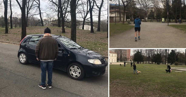 Cani al guinzaglio, runner e controlli: nei parchi torinesi vige la confusione [FOTO e VIDEO]
