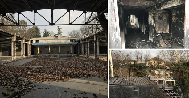 Parco del Valentino terra di nessuno: aspettando i bandi, tossici e pusher occupano i locali abbandonati [VIDEO e FOTO]