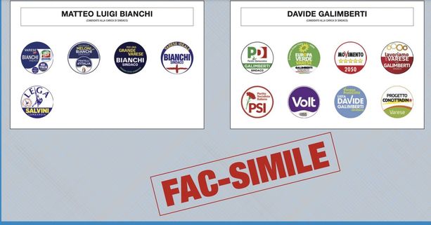 VARESE AL BALLOTTAGGIO. Ecco come si vota e il fac-simile della scheda VARESE AL BALLOTTAGGIO. Ecco come si vota e il fac-simile della scheda