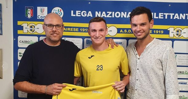 Calciomercato. Altro colpo per la Cairese, ufficializzato l'arrivo di Jonathan Lazzaretti