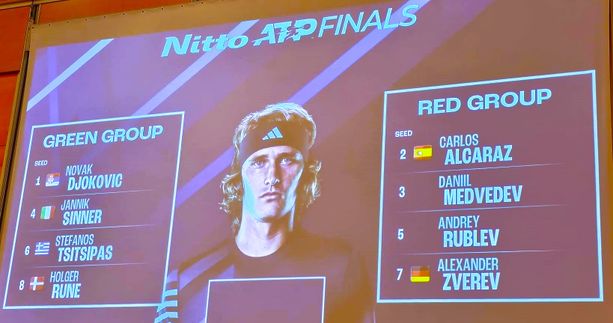 Atp Finals, Sinner nello stesso girone con Djokovic. Torneo ad un passo dal tutto esaurito