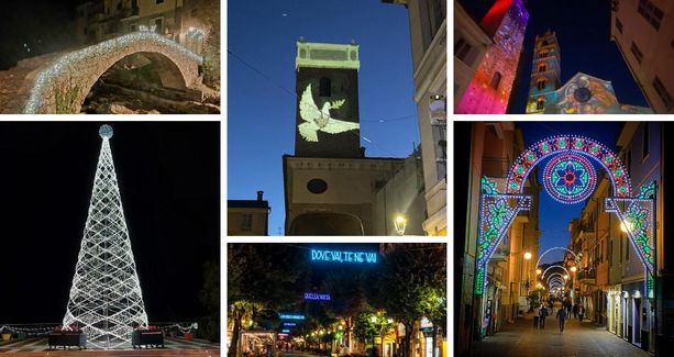 Buon Natale dalla “luminosa” provincia di Savona (FOTO)