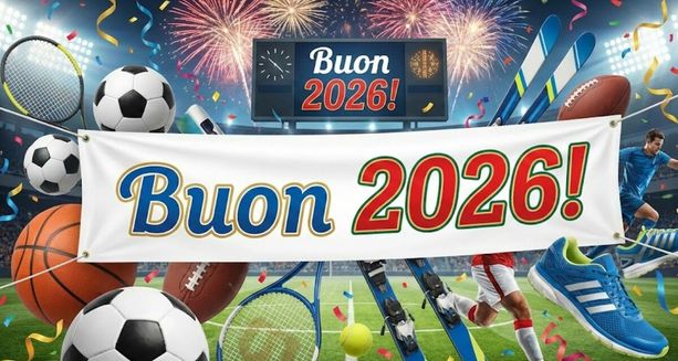 L'AUGURIO DI UN BUON 2026 A TUTTI I LETTORI DI SVSPORT.IT!