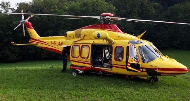 Bimbo di 4 anni investito a Crosio della Valle: trasportato in ospedale con l'elisoccorso in codice rosso