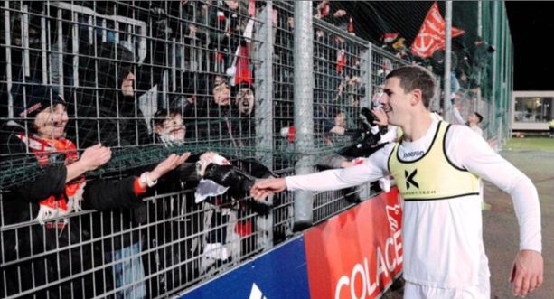 Calcio. Il ringraziamento di Gianmarco Basso alla Sanremese: &quot;Qui grazie a loro, mi hanno consigliato come dei fratelli&quot;