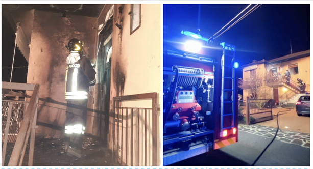 Fiamme in appartamento a Vergiate: quattro persone intossicate dal fumo Fiamme in appartamento a Vergiate: quattro persone intossicate dal fumo