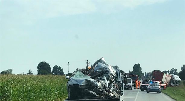Incidente sulla SP20, all'altezza dell'aeroporto di Levaldigi: deceduto un 47enne Incidente sulla SP20, all'altezza dell'aeroporto di Levaldigi: deceduto un 47enne
