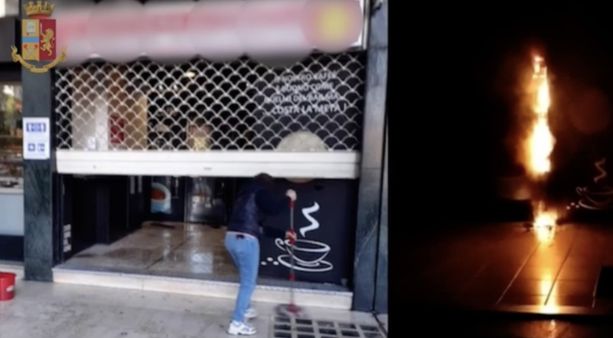 VIDEO. Incendi ai distributori automatici, la polizia di Gallarate denuncia un piromane