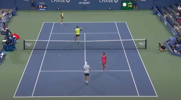 Il pinerolese Andrea Vavassori con Sara Errani conquista la finale di doppio misto agli Us Open