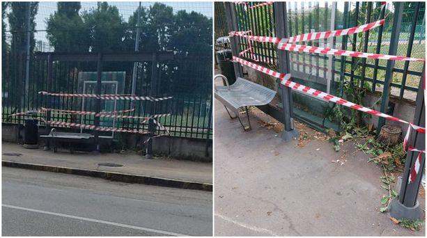 Inseguimento a Mirafiori, camper distrugge fermata del bus: agenti presi a bastonate dai nomadi