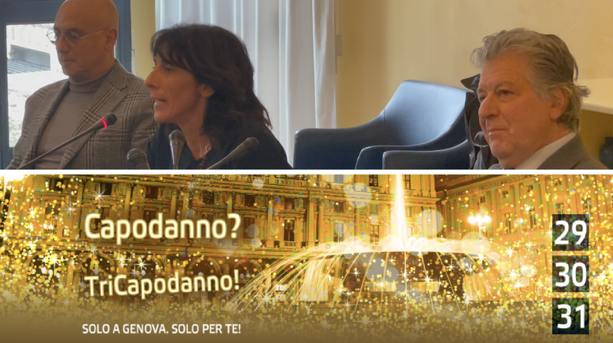 A Genova la festa si triplica con il TriCapodanno (Video)