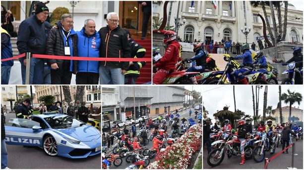 La grande festa per il Mondiale di Enduro fa tappa al Casinò di Sanremo (foto e video) La grande festa per il Mondiale di Enduro fa tappa al Casinò di Sanremo (foto e video)