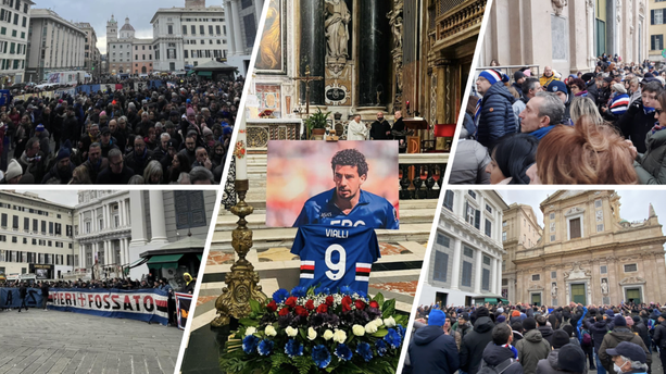 L’ultimo saluto a Gianluca Vialli, la folla in piazza Matteotti (Video) L’ultimo saluto a Gianluca Vialli, la folla in piazza Matteotti (Video)
