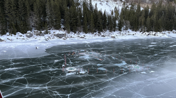Immersione in un lago ghiacciato in Vallese fatale per un 48enne italiano