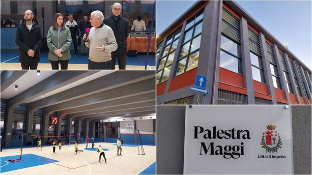 Imperia, inaugurata la palestra Maggi dopo i lavori di riqualificazione (foto e video) Imperia, inaugurata la palestra Maggi dopo i lavori di riqualificazione (foto e video)