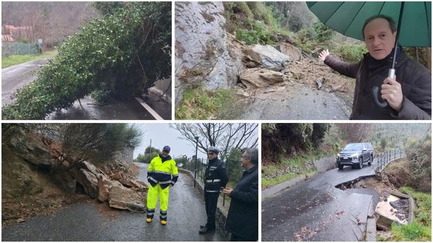 Maltempo nel savonese: interventi tra Andora, Alassio, Tovo San Giacomo e Stella