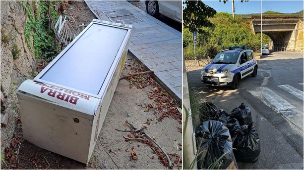 Frigorifero, materassi e altri rifiuti abbandonati in via Saredo a Savona: scatta la sanzione da 4.500 euro Frigorifero, materassi e altri rifiuti abbandonati in via Saredo a Savona: scatta la sanzione da 4.500 euro