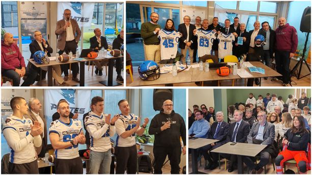 Football americano, si alza il sipario sulla nuova stagione dei Pirates: "Pronti ad affrontare le sfide che ci aspettano" (FOTO e VIDEO)